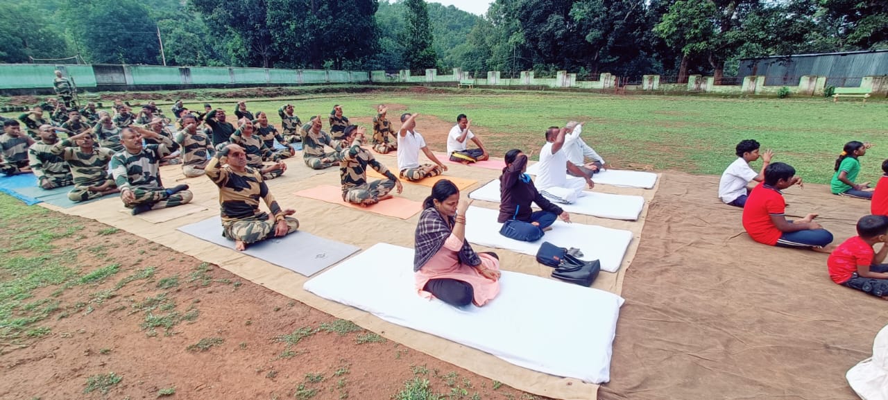 ବାରଖମାରେ ୧୧ ତମ ଆନ୍ତର୍ଜାତୀୟ ଯୋଗ ଦିବସ ପାଳନ