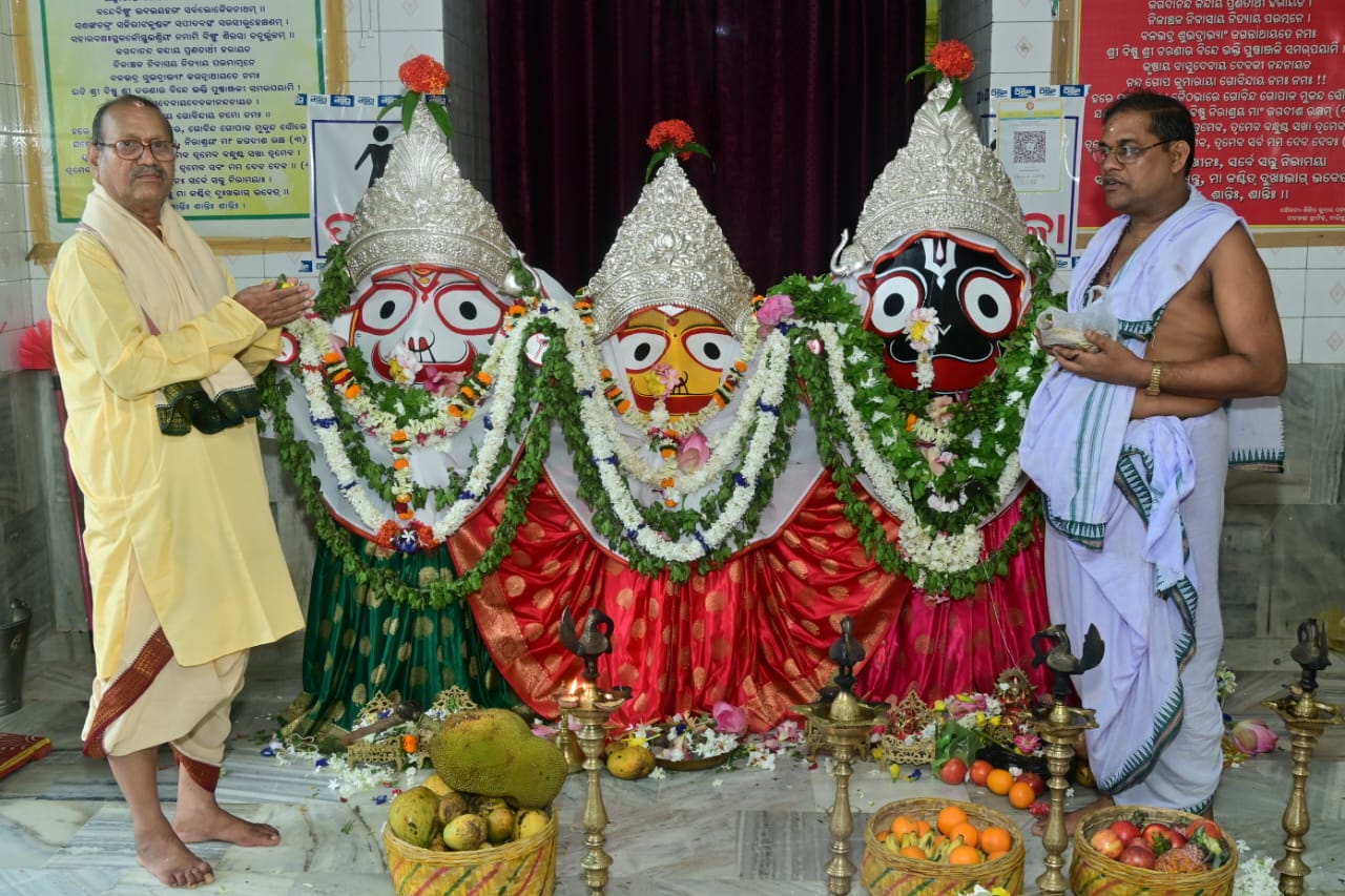 ବାଲିଗୁଡା ଶ୍ରୀଜଗନ୍ନାଥ ମନ୍ଦିରରେ ନେତ୍ରୋତ୍ସବ ଓ ନବ ଯୌବନ ଦର୍ଶନ