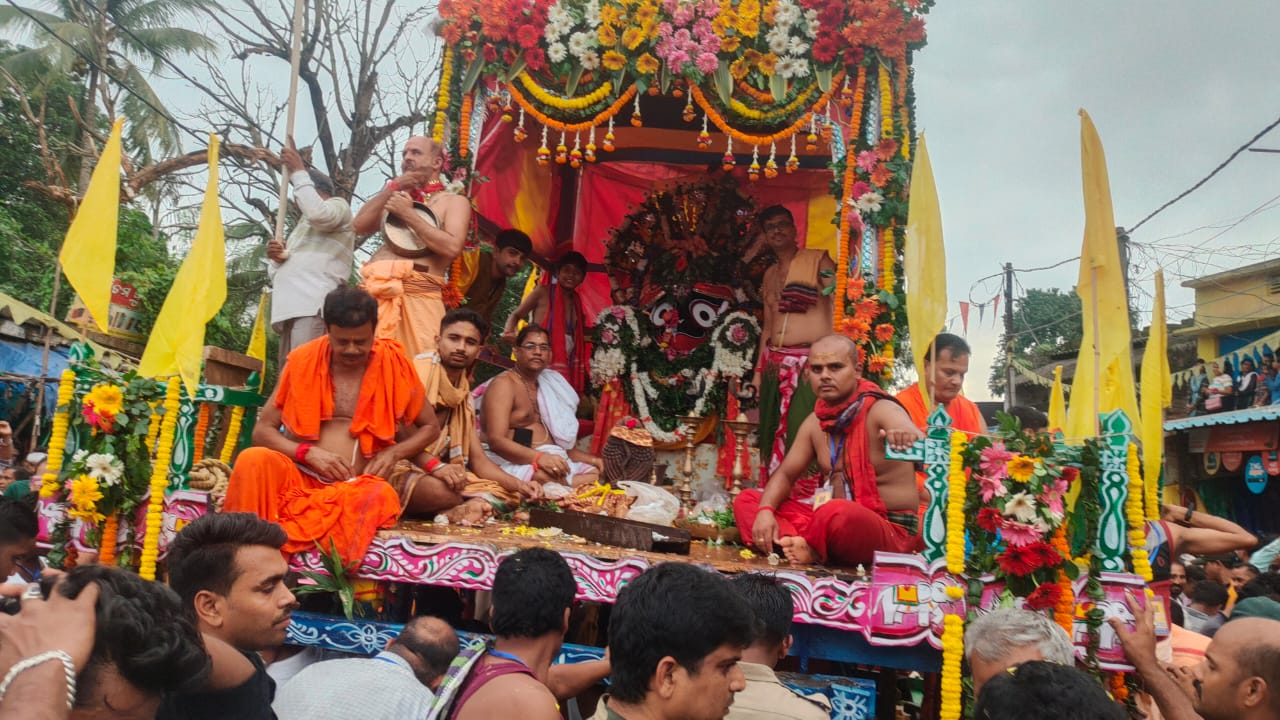 ବାଲିଗୁଡାରେ ରଥଯାତ୍ରା ଶାନ୍ତି ଶୃଙ୍ଖଳା ସହ ସମ୍ପନ୍ନ