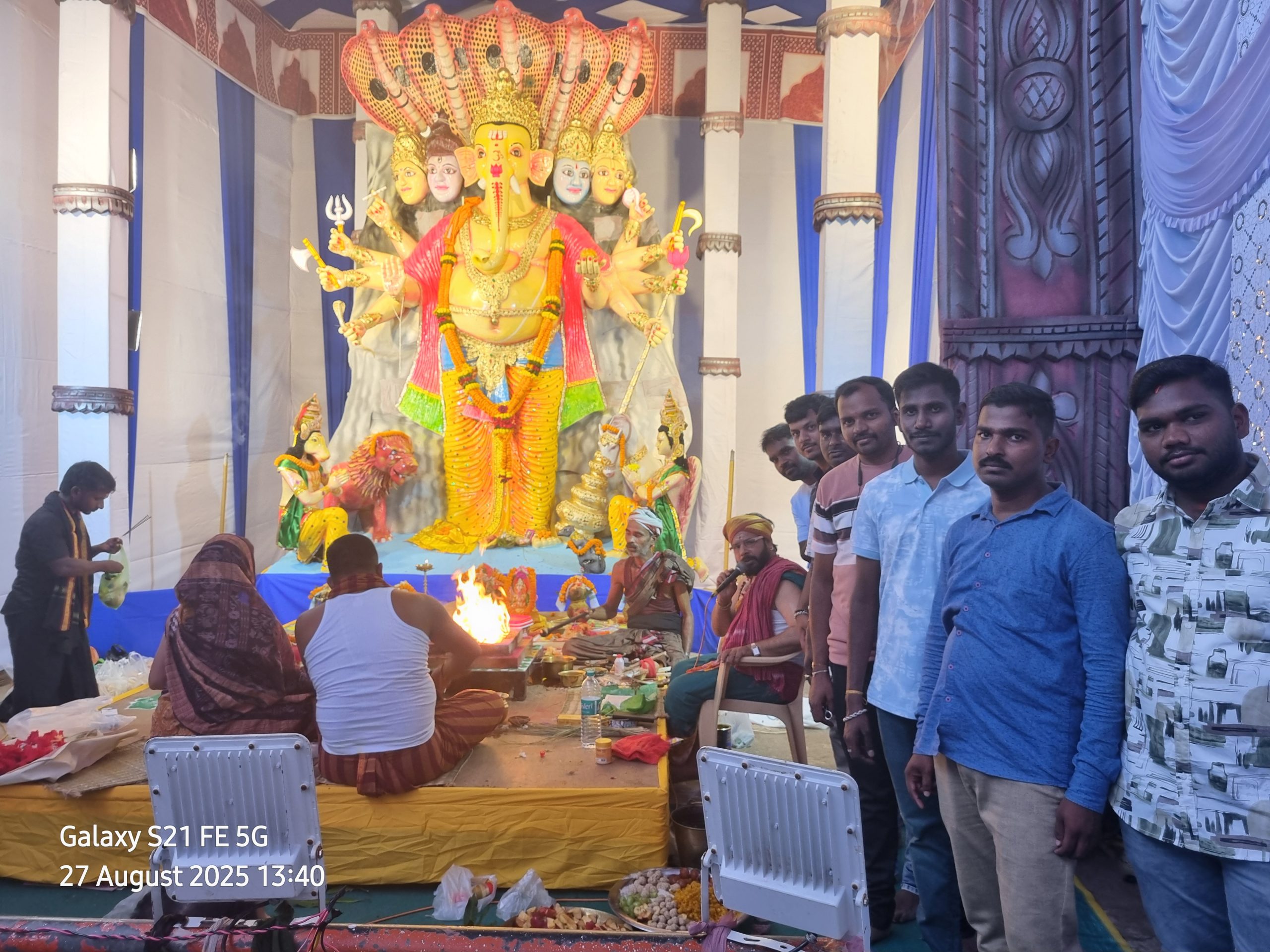 ବାଲିଗୁଡାରେ ଗଣେଷ ପୂଜା ପାଳିତ