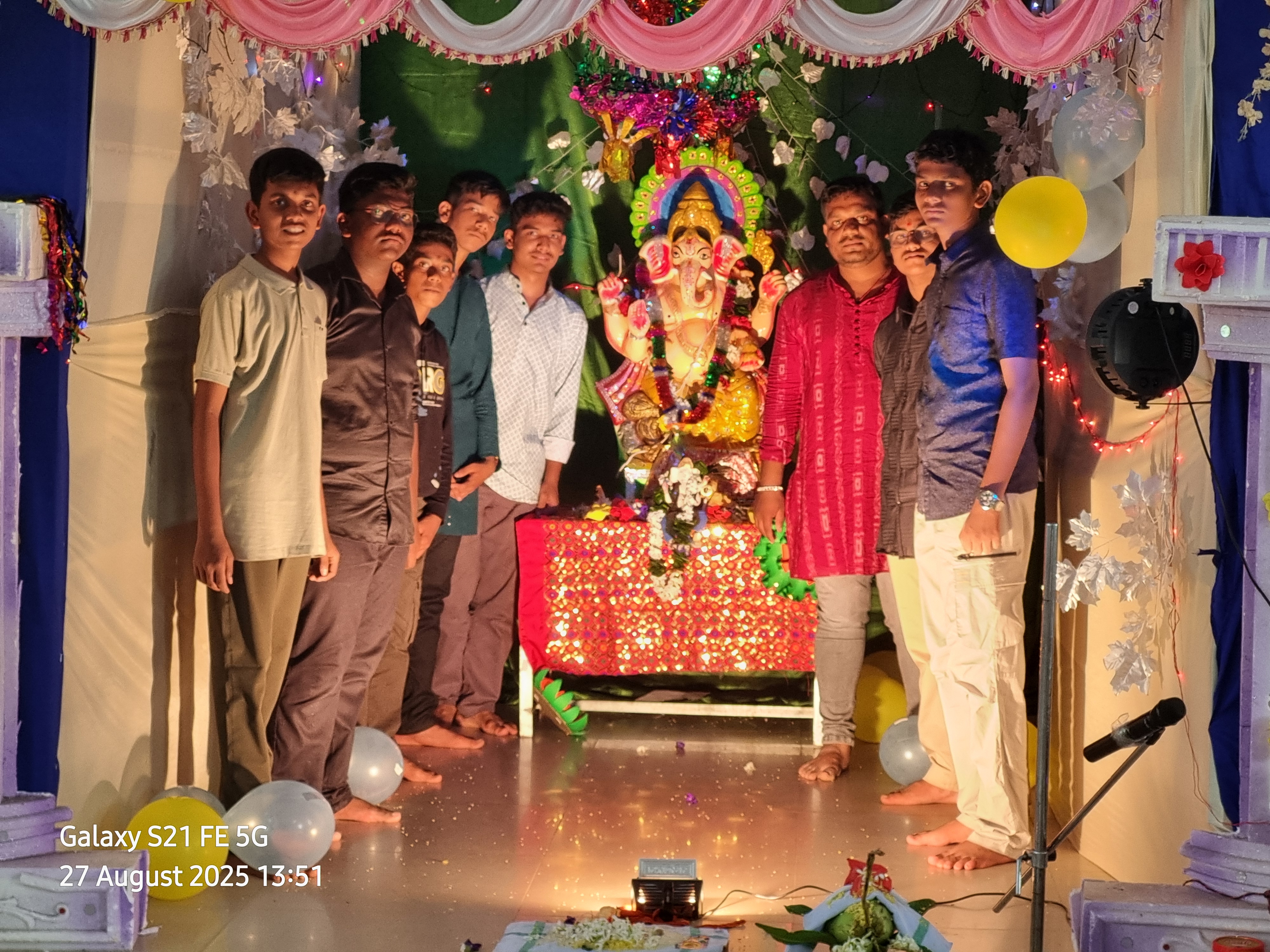 ବାଲିଗୁଡାରେ ଗଣେଷ ପୂଜା ପାଳିତ