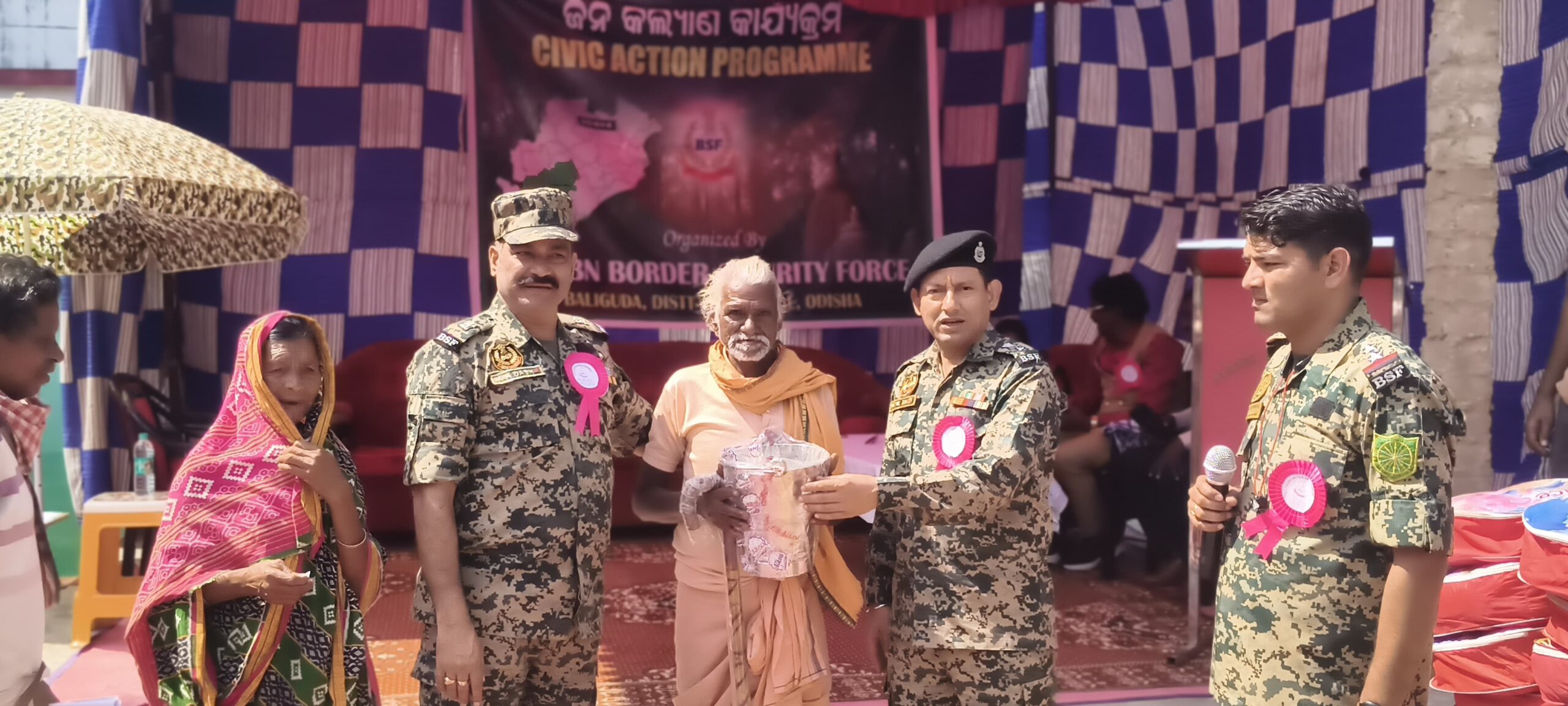 ସିଓବି ବାରଖାମାରେ ୧୩୬ ବିଏନ ବିଏସଏଫଙ୍କ ନାଗରିକ କାର୍ଯ୍ୟାନୁଷ୍ଠାନ କାର୍ଯ୍ୟକ୍ରମ